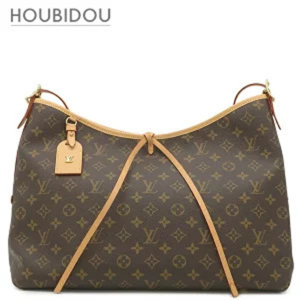 Louis Vuitton Carryall NM Shoulder Bag Monogram Canvas Brown